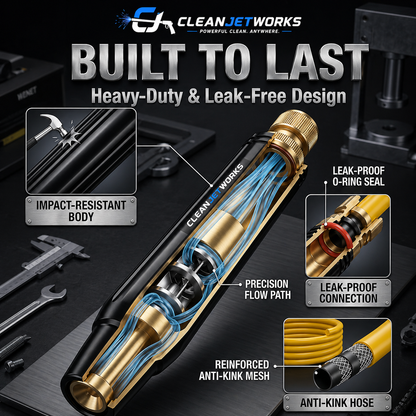 CleanJet™ High-Pressure Water Gun – Powerful, Portable Cleaning Anywhere