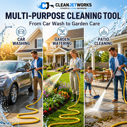 CleanJet™ High-Pressure Water Gun – Powerful, Portable Cleaning Anywhere